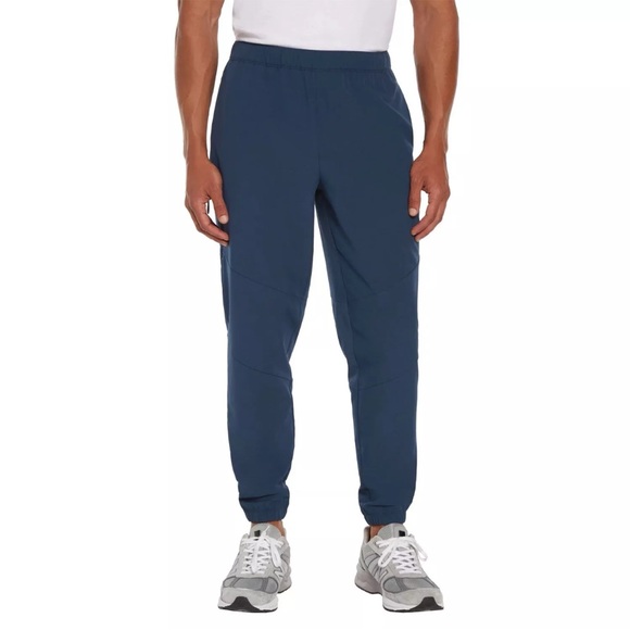 Gap Fit Mens Med ocean lit Blue Jogger Pants Elastic Drawstring NWT$69.95 MSRP - Picture 1 of 5